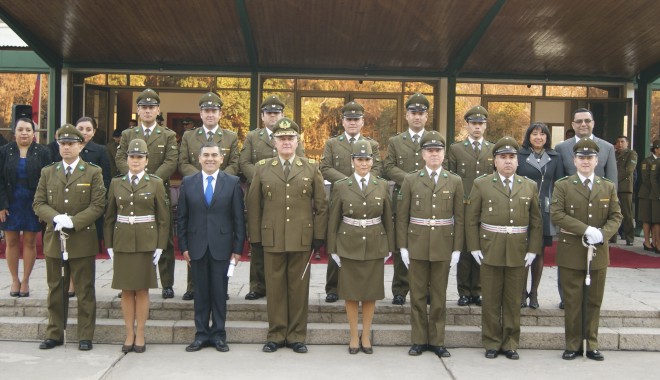 Jefe de la División de Carabineros asiste a ceremonia de ascenso de suboficiales