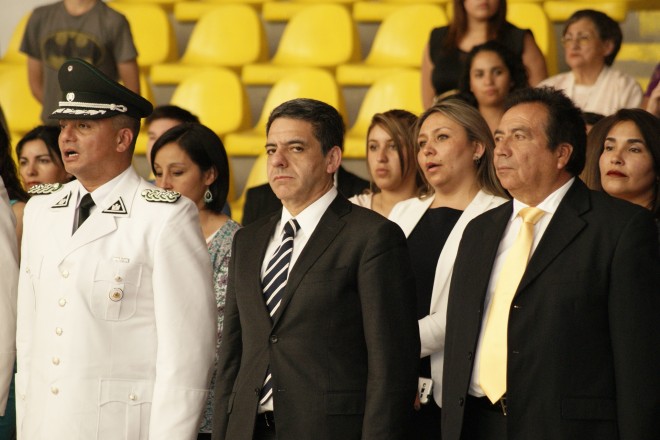 Jefe de la división de carabineros asiste a ceremonia de ascenso de Gendarmería de Chile
