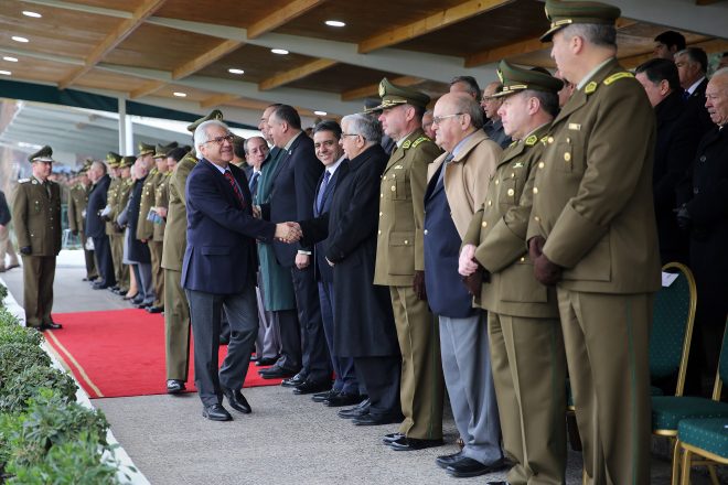 Jefe de la División de Carabineros participó en la cereminia de egreso de carabineros de la Escuela de Suboficiales.